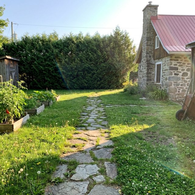 Sample photo: Garden path